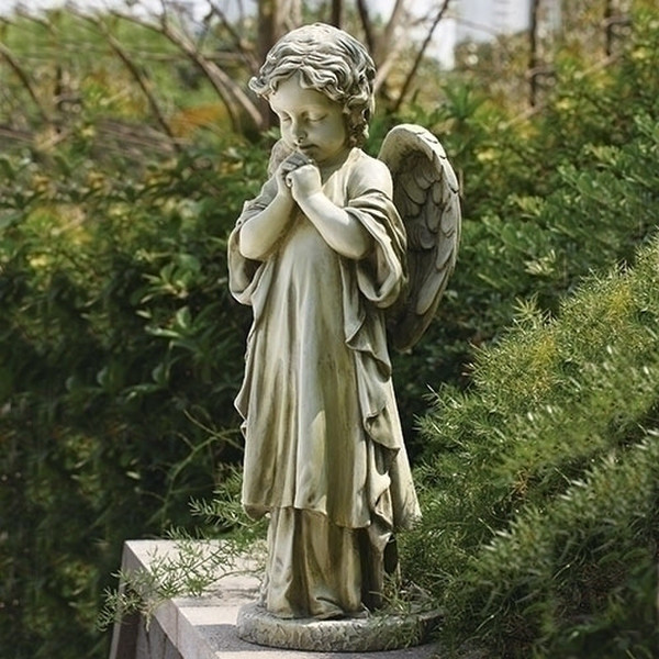 Praying Angel Garden Statue Large
